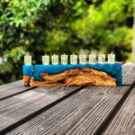 Https---olivetreecraftman.etsy.comחנוכיות בעיצוב חדש ובצבע טורקיז מהמם