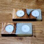2 Tealight candle tray for Shabat